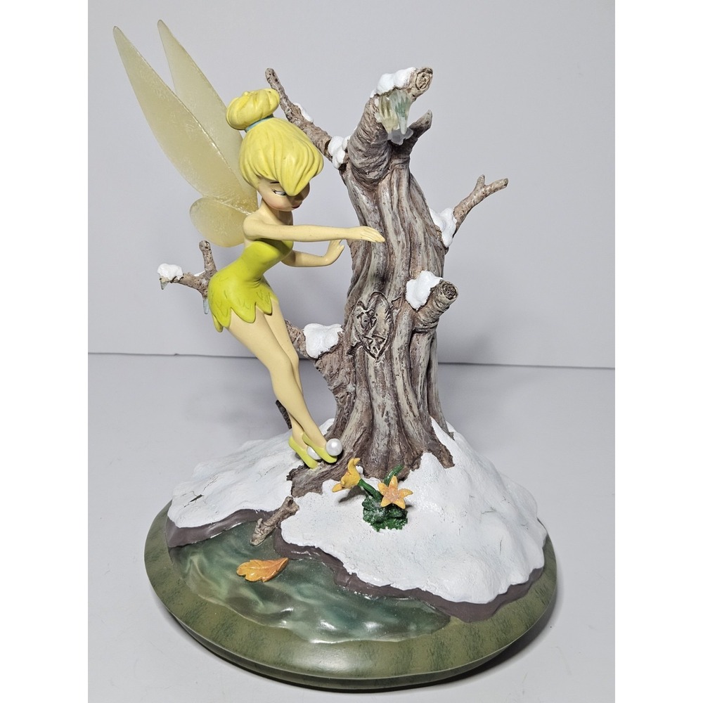 Disney Tinker Bell Winter Magic Figurine David S Whitaker Peter Pan Collectible